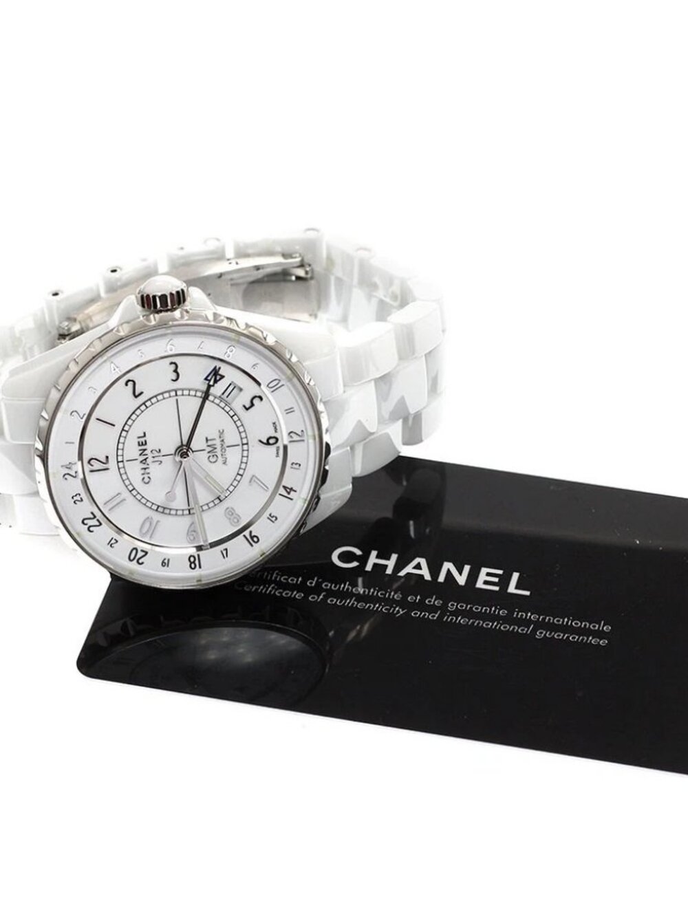 CHANEL J12 38MM H3103 GMT White Dial Automatic Men's Watch - Picture 2 of 7